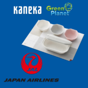 Japan Airlines Adopts Kaneka Green Planet™ Biodegradable Polymer for First Reusable Food Containers in International In-flight Meals
