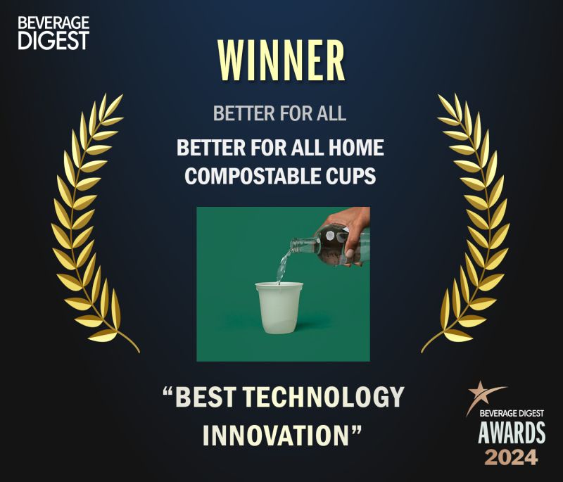 Better for All’s Compostable Cup, Made with Kaneka Green Planet, Wins Best Technology Innovation Award